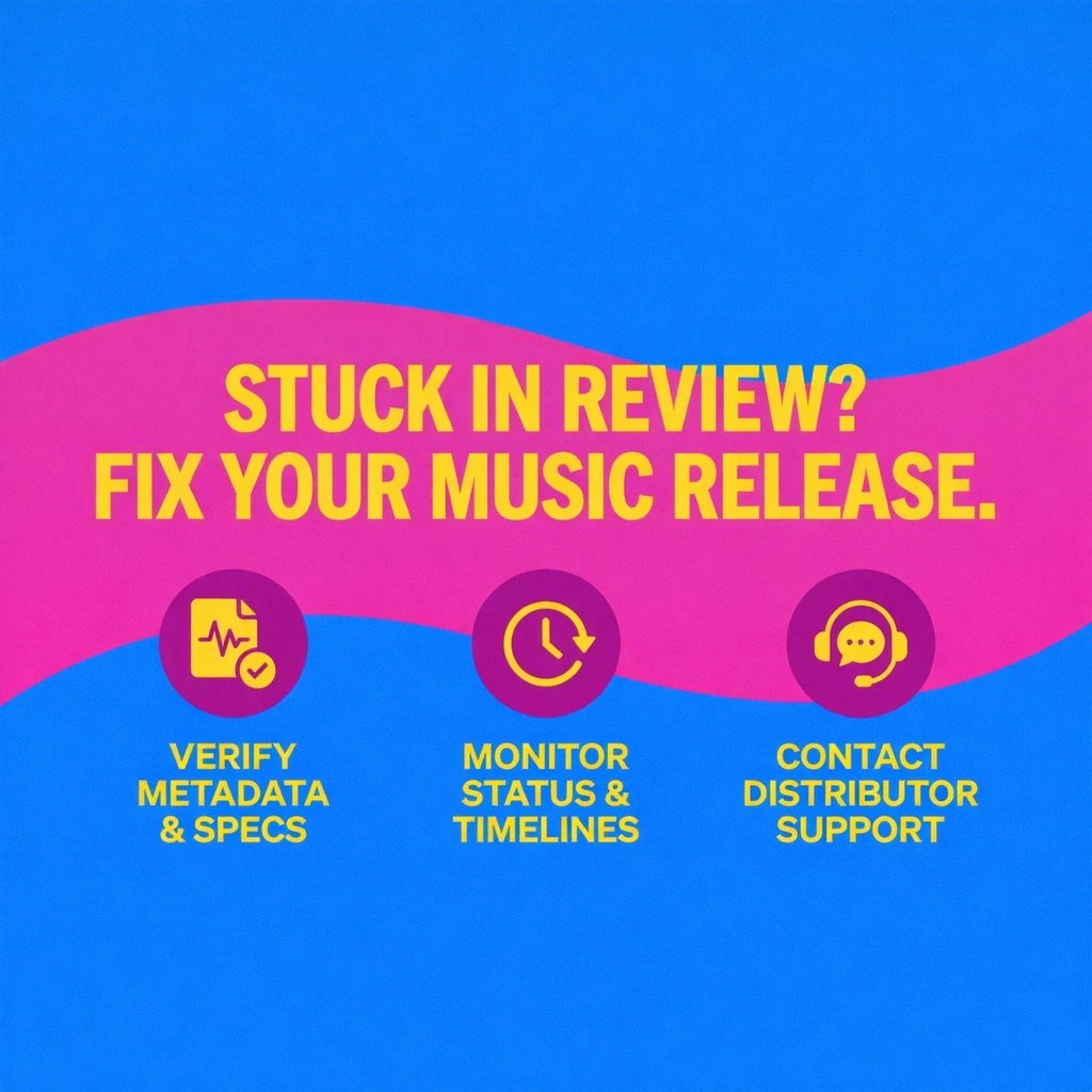 How to Fix a Music Release Stuck in Review